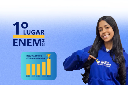 ENEM e trajetória de resultados: o que os números do Colégio Miranda revelam
